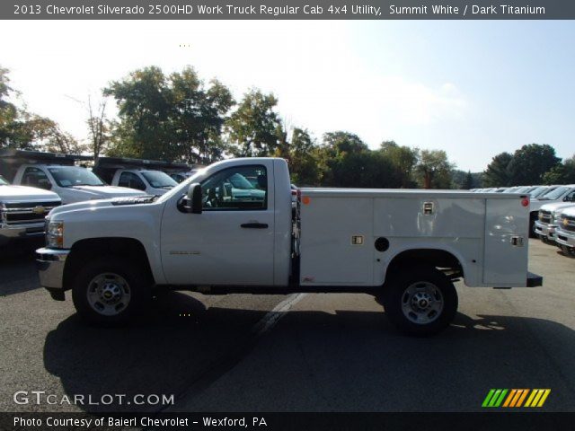 2013 Chevrolet Silverado 2500HD Work Truck Regular Cab 4x4 Utility in Summit White