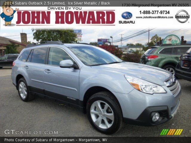 2014 Subaru Outback 2.5i Limited in Ice Silver Metallic