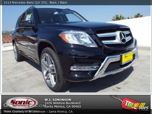 2014 Mercedes-Benz GLK 350 in Black