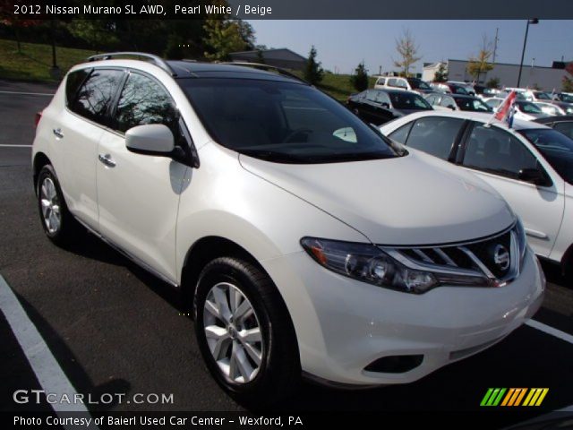 2012 Nissan Murano SL AWD in Pearl White
