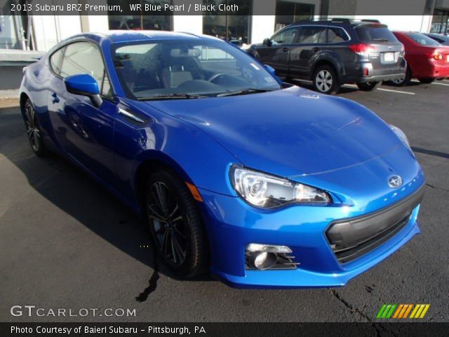 2013 Subaru BRZ Premium in WR Blue Pearl