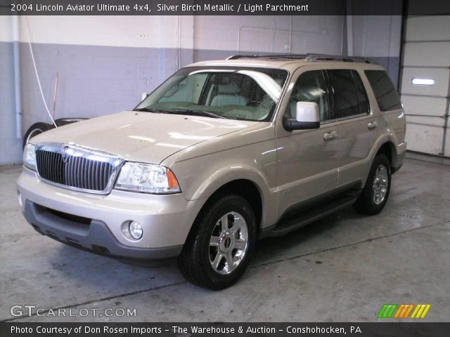 2004 Lincoln Aviator Ultimate 4x4 in Silver Birch Metallic