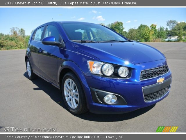 2013 Chevrolet Sonic LT Hatch in Blue Topaz Metallic
