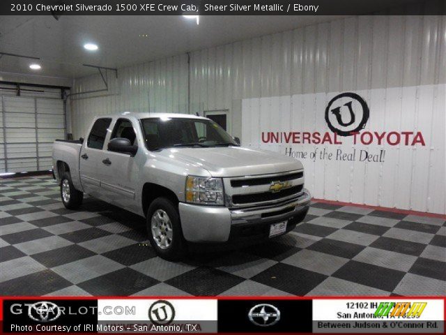 2010 Chevrolet Silverado 1500 XFE Crew Cab in Sheer Silver Metallic