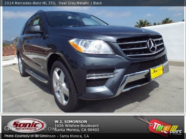 2014 Mercedes-Benz ML 350 in Steel Grey Metallic