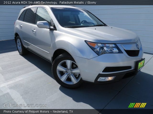 2012 Acura MDX SH-AWD Technology in Palladium Metallic