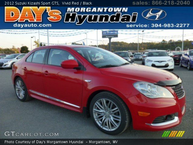 2012 Suzuki Kizashi Sport GTS in Vivid Red