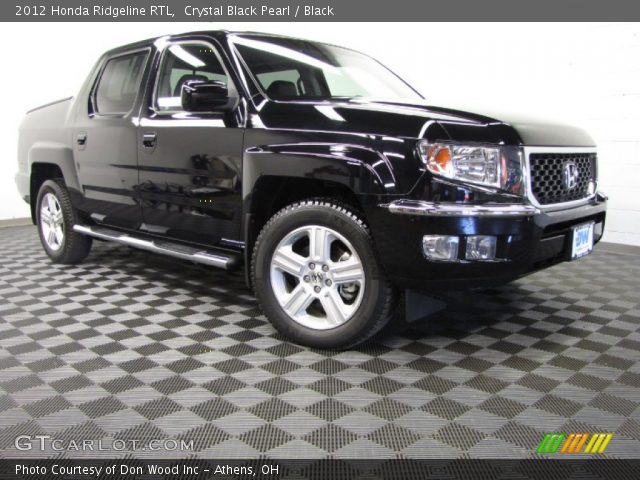 2012 Honda Ridgeline RTL in Crystal Black Pearl