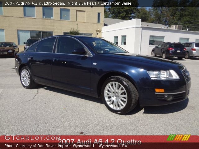 2007 Audi A6 4.2 quattro Sedan in Night Blue Pearl