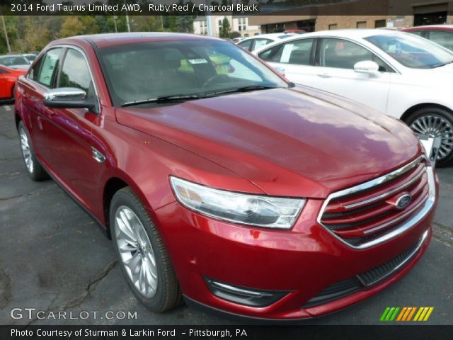2014 Ford Taurus Limited AWD in Ruby Red