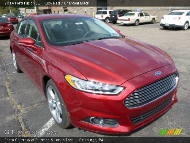 2014 Ford Fusion SE in Ruby Red