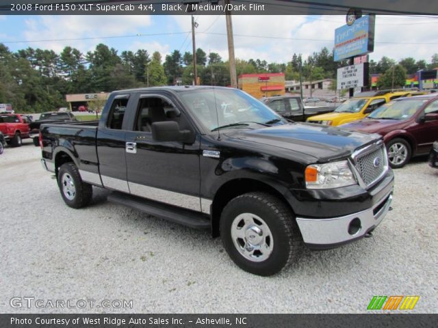 2008 Ford F150 XLT SuperCab 4x4 in Black
