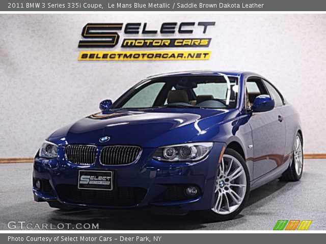 2011 BMW 3 Series 335i Coupe in Le Mans Blue Metallic