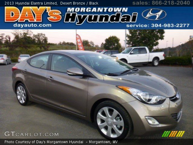 2013 Hyundai Elantra Limited in Desert Bronze