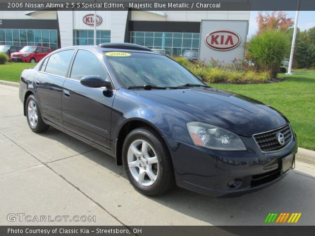 2006 Nissan Altima 2.5 S Special Edition in Majestic Blue Metallic
