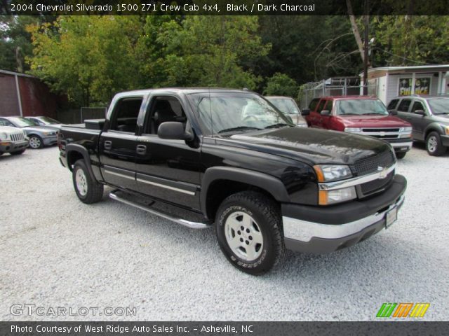 2004 Chevrolet Silverado 1500 Z71 Crew Cab 4x4 in Black