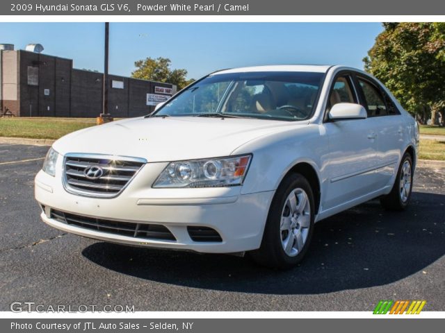 2009 Hyundai Sonata GLS V6 in Powder White Pearl