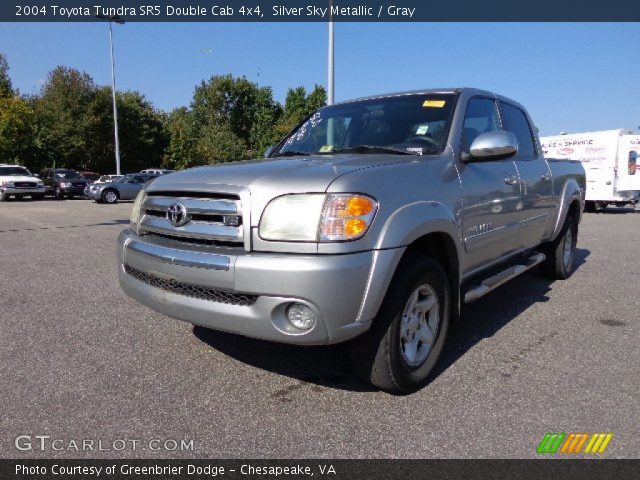2004 Toyota Tundra SR5 Double Cab 4x4 in Silver Sky Metallic