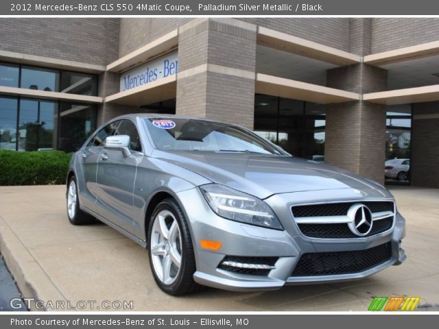 2012 Mercedes-Benz CLS 550 4Matic Coupe in Palladium Silver Metallic