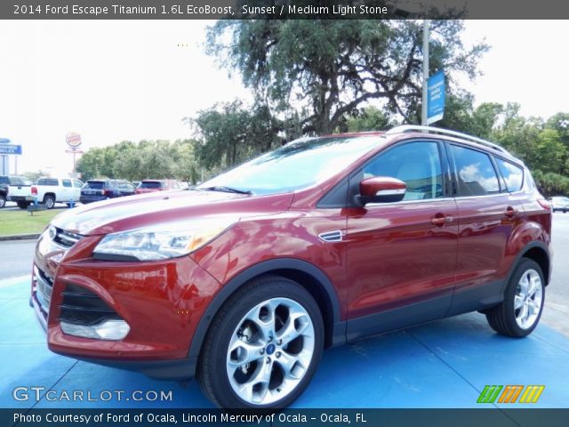 2014 Ford Escape Titanium 1.6L EcoBoost in Sunset