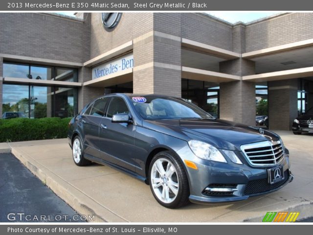 2013 Mercedes-Benz E 350 4Matic Sedan in Steel Grey Metallic