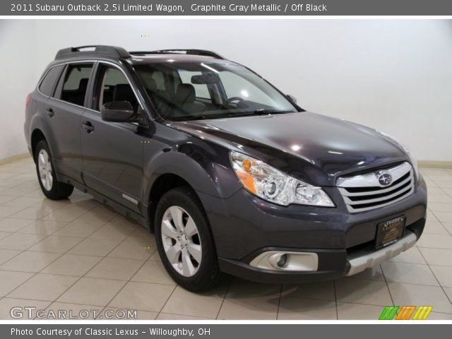 2011 Subaru Outback 2.5i Limited Wagon in Graphite Gray Metallic