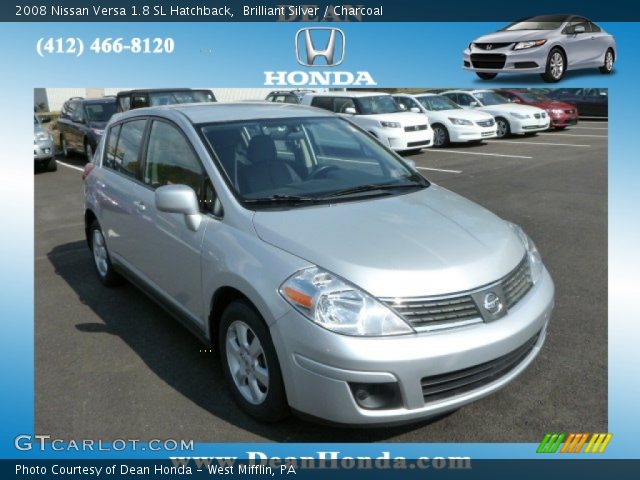 2008 Nissan Versa 1.8 SL Hatchback in Brilliant Silver
