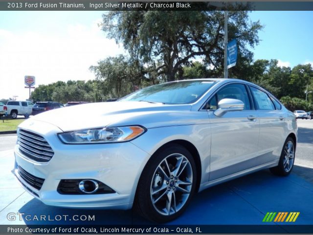 2013 Ford Fusion Titanium in Ingot Silver Metallic