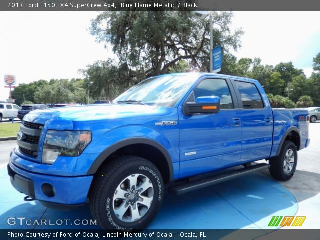 2013 Ford F150 FX4 SuperCrew 4x4 in Blue Flame Metallic