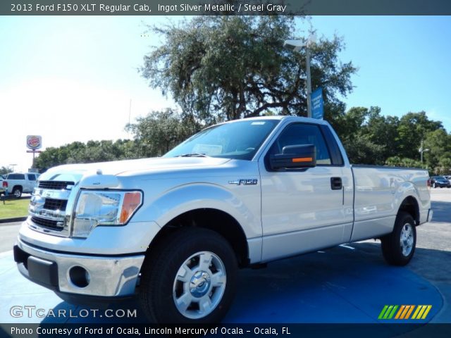 2013 Ford F150 XLT Regular Cab in Ingot Silver Metallic