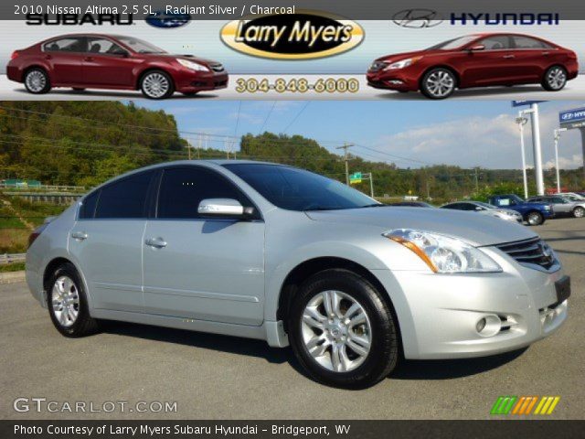 2010 Nissan Altima 2.5 SL in Radiant Silver