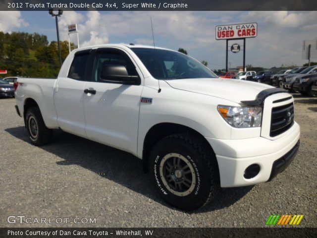 2012 Toyota Tundra Double Cab 4x4 in Super White