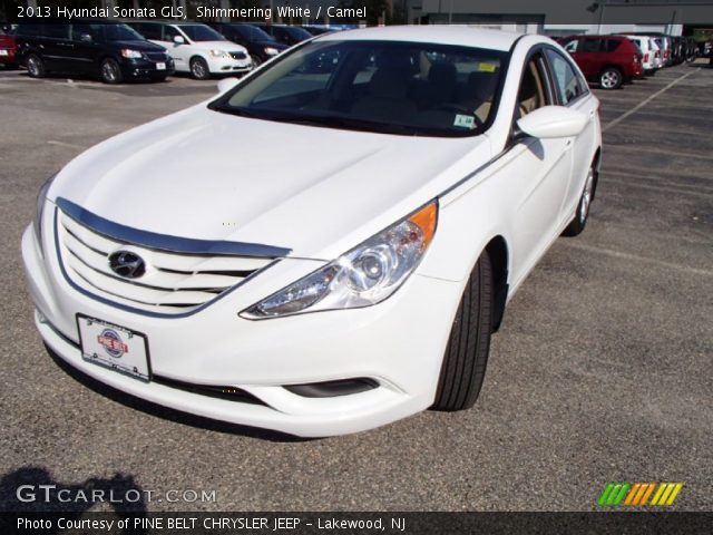 2013 Hyundai Sonata GLS in Shimmering White