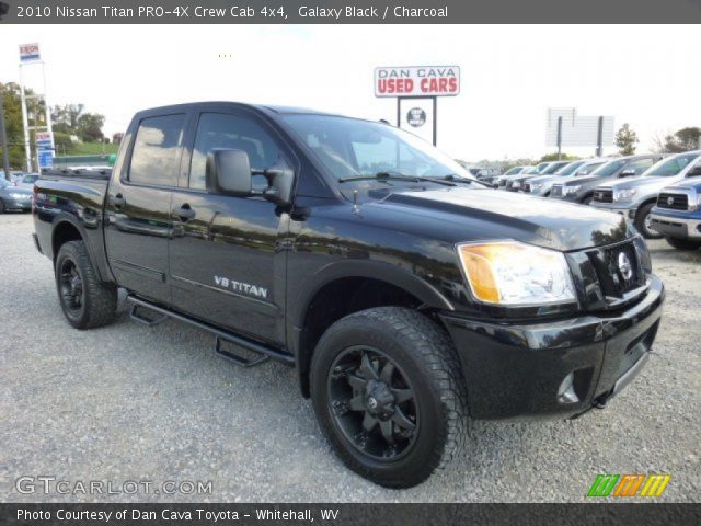 2010 Nissan Titan PRO-4X Crew Cab 4x4 in Galaxy Black