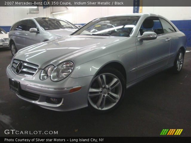 2007 Mercedes-Benz CLK 350 Coupe in Iridium Silver Metallic