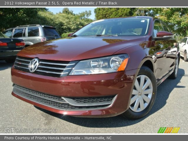 2012 Volkswagen Passat 2.5L S in Opera Red Metallic