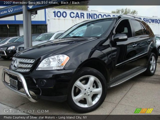 2007 Mercedes-Benz ML 350 4Matic in Black