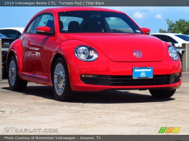 2014 Volkswagen Beetle 2.5L in Tornado Red