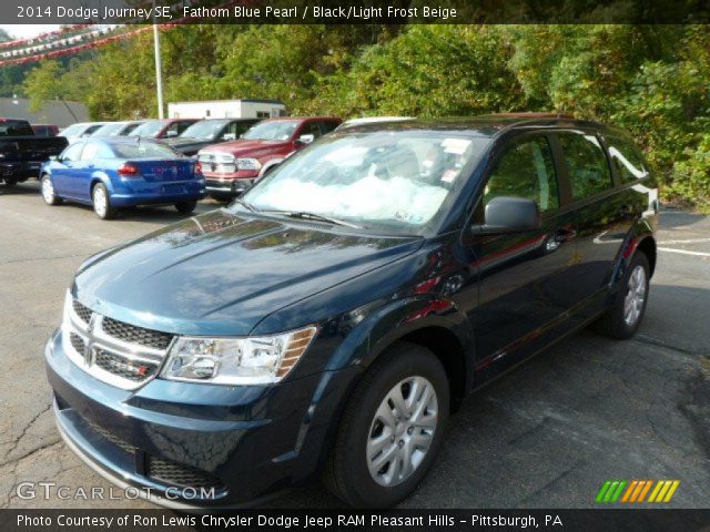 2014 Dodge Journey SE in Fathom Blue Pearl