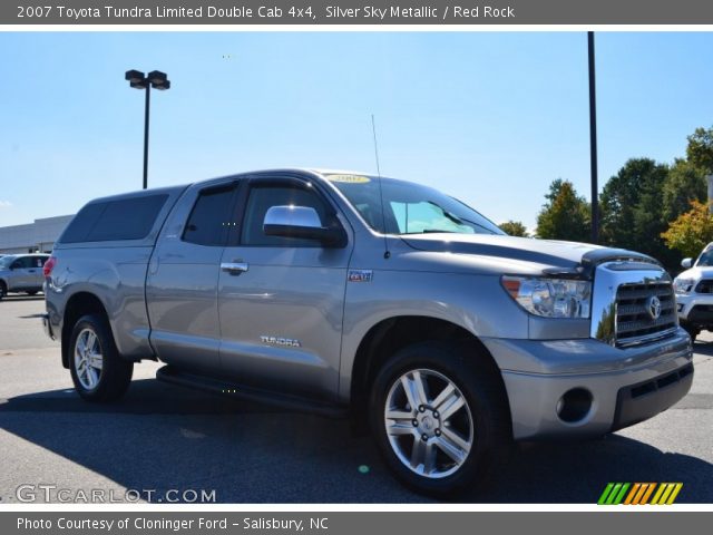 2007 Toyota Tundra Limited Double Cab 4x4 in Silver Sky Metallic