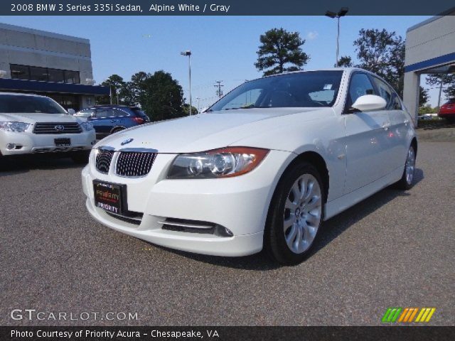 2008 BMW 3 Series 335i Sedan in Alpine White