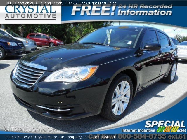 2013 Chrysler 200 Touring Sedan in Black