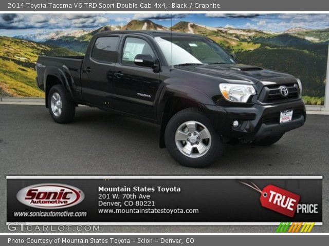 2014 Toyota Tacoma V6 TRD Sport Double Cab 4x4 in Black