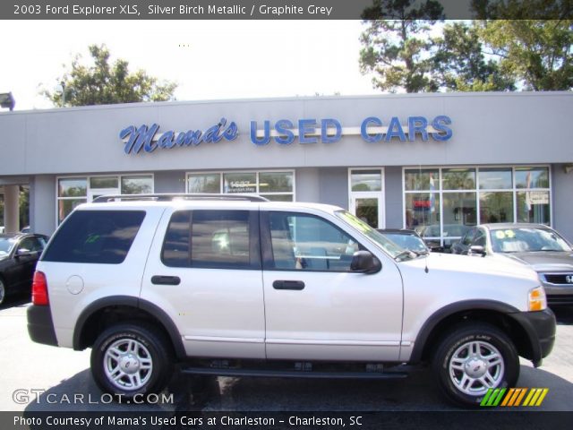 2003 Ford Explorer XLS in Silver Birch Metallic