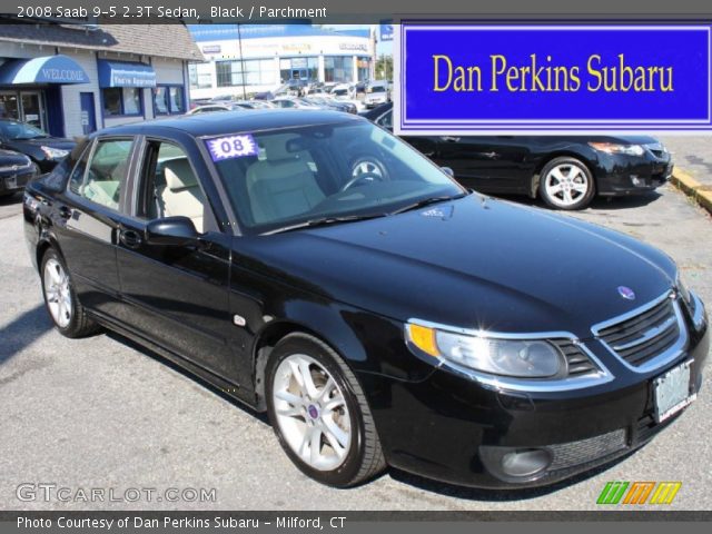 2008 Saab 9-5 2.3T Sedan in Black