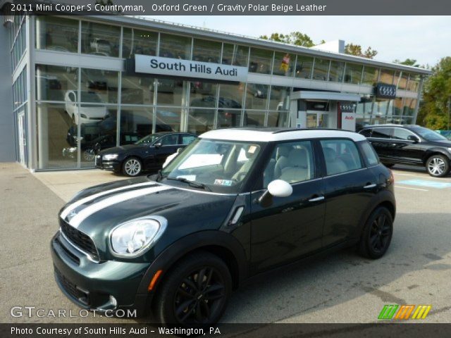2011 Mini Cooper S Countryman in Oxford Green