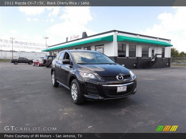 2011 Mazda CX-7 i SV in Black Cherry Mica