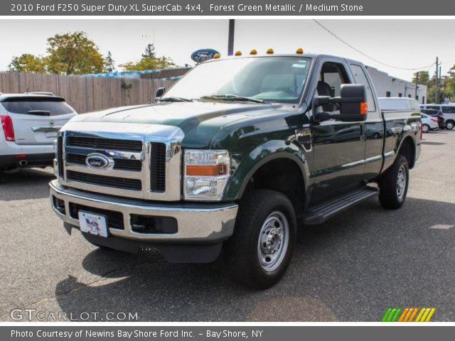 2010 Ford F250 Super Duty XL SuperCab 4x4 in Forest Green Metallic