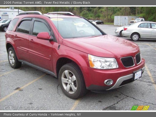 2006 Pontiac Torrent AWD in Fever Red Metallic