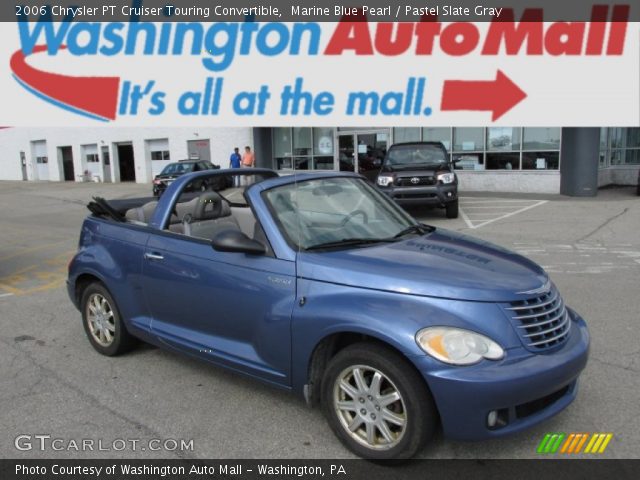 2006 Chrysler PT Cruiser Touring Convertible in Marine Blue Pearl